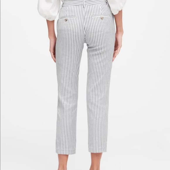 Avery Straight-Fit Line Pants - Banana Republic - Picture 2 of 2